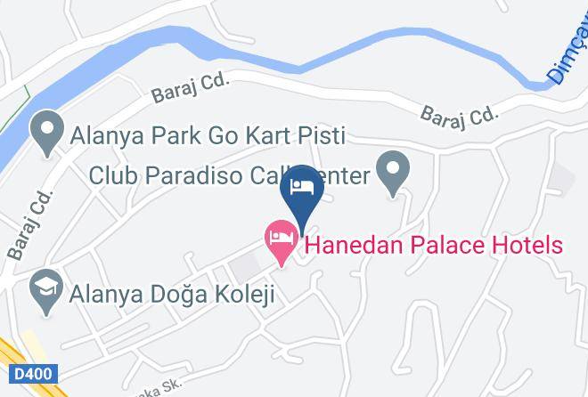Alanya - Orient Hill Resort Spa Hotel Maps