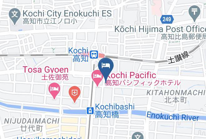 Orient Hotel Kochi Wafubekkan Kichiman Map