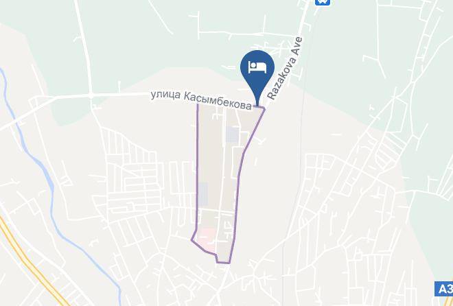 Osh - Orient Hotel Maps