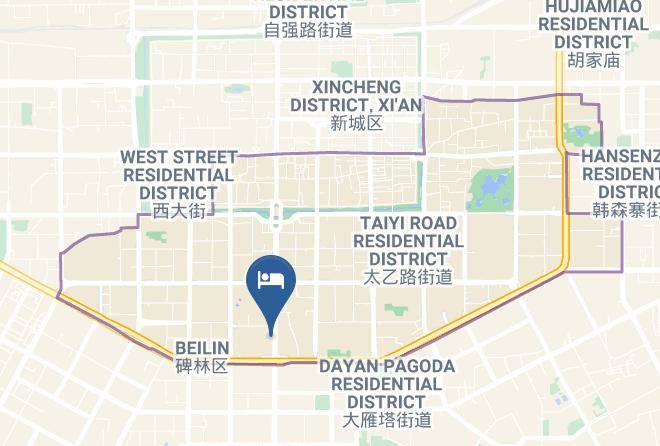 Xi An - Orient Hotel Maps