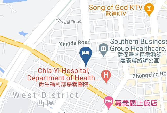 Chiayi City - Orient Luxury Hotel Maps