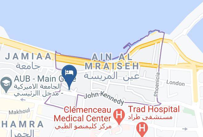 Beyrouth - Orient Queen Homes Maps