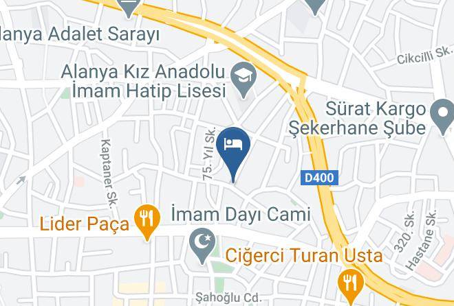 Alanya - Orient Suite Hotel Maps