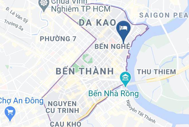 Ho Chi Minh City - Oriental Art Hotel Maps