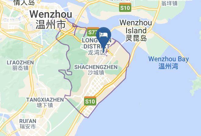 Wenzhou - Oriental Hawaii Business Hotel Maps