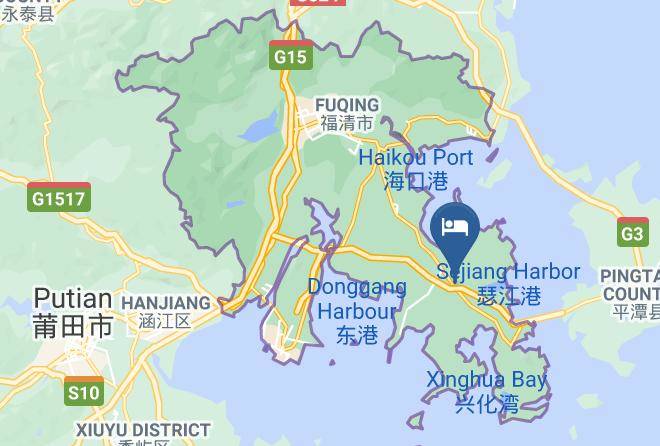 Fuzhou - Oriental Holiday Hotel Maps