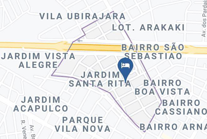 Fernandopolis - Oriental Hotel Maps