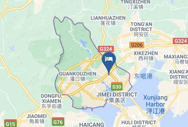 Xiamen - Oriental Hotel Lanzhou Maps
