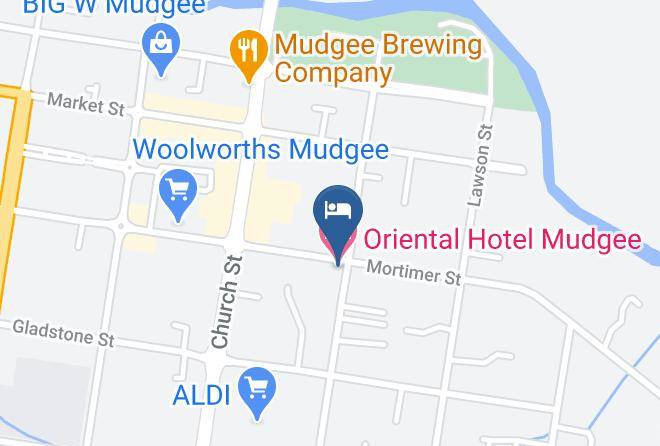 Mid Western Regional - Oriental Hotel Mudgee Maps
