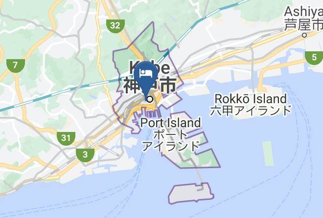 Kobe City Chuo Ward - Oriental Hotel Maps