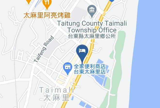 Taitungnty - Oriental Hotel Maps