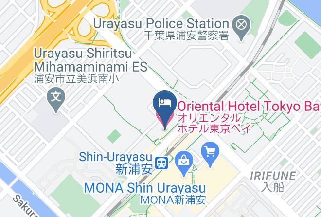 Urayasu City - Oriental Hotel Tokyo Bay Maps
