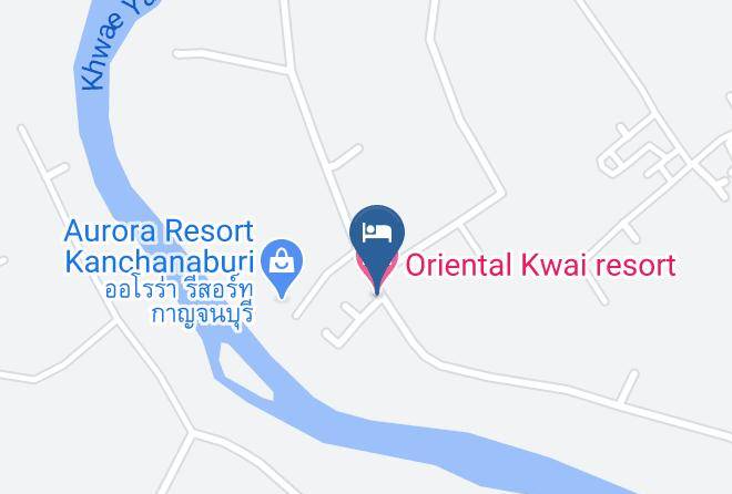 Amphoe Mueang Kanchanaburi - Oriental Kwai Resort Maps