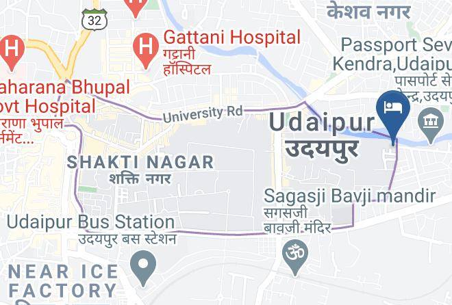 Oriental Palace Resorts Map