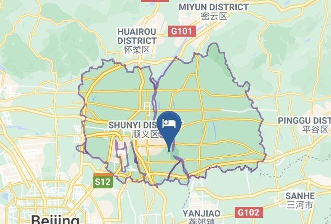 Shunyi District - Oriental Sun City International Hotel Maps
