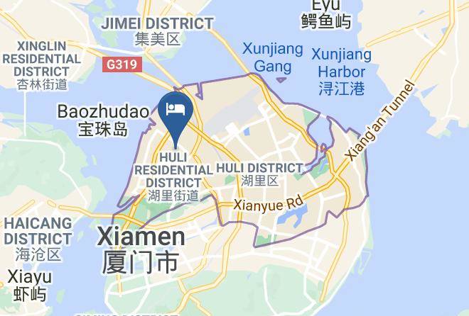 Xiamen - Oriental Taoyuan Hotel Maps