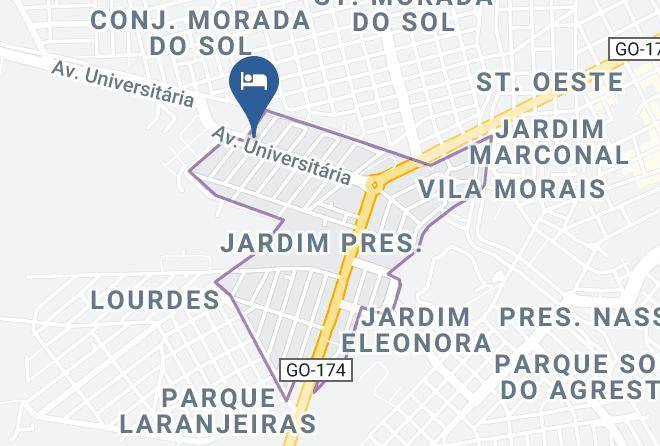 Rio Verde - Oriente Palace Hotel Maps
