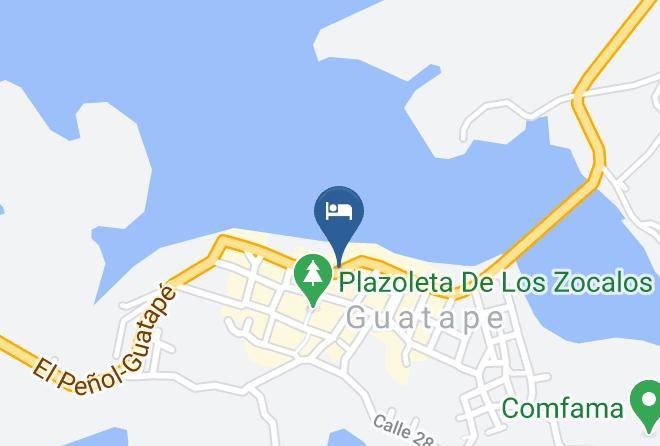 Guatape - Origenes Hotel Maps