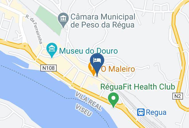 Peso Da Regua - Original Douro Hotel Maps
