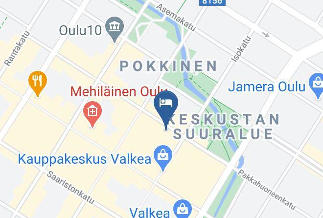 Oulu - Original Sokos Hotel Arina Maps