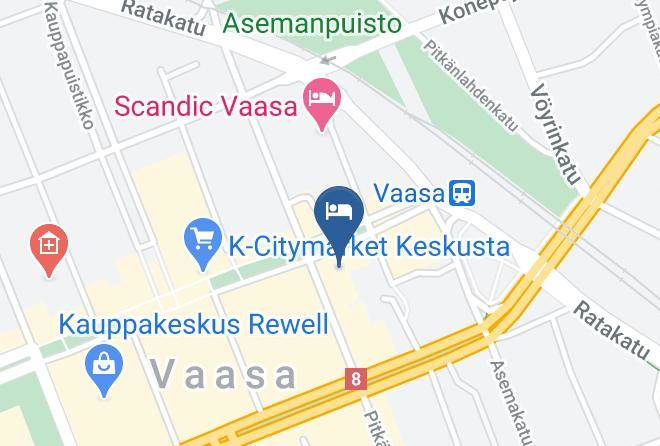 Vaasa - Original Sokos Hotel Royal Vaasa Maps