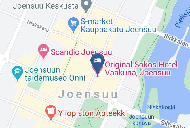 Joensuu - Original Sokos Hotel Vaakuna Joensuu Maps