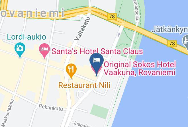 Rovaniemi - Original Sokos Hotel Vaakuna Rovaniemi Maps