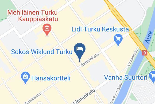 Turku - Original Sokos Hotel Wiklund Maps