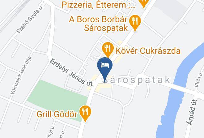 Sarospatak - Origo Vendeghaz Maps
