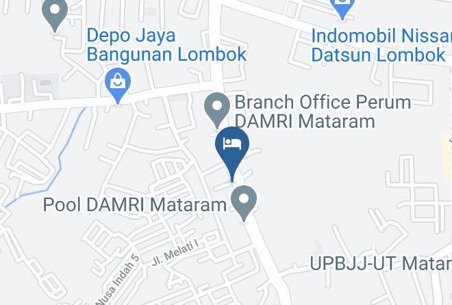 Kota Mataram - Orindo Hotel Maps