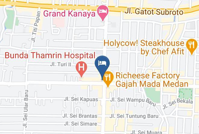 Orinko City Hotel Map