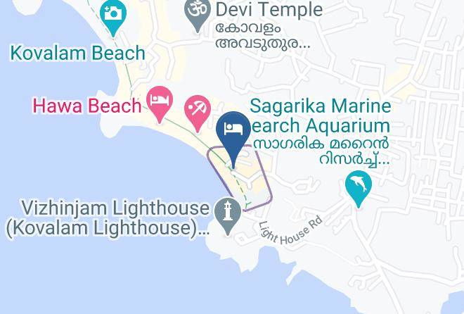Neyyattinkara - Orion Beach Resort Maps