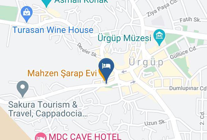Urgup - Orion Cave Hotel Urgup Maps