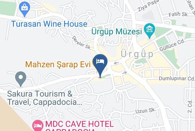 Urgup - Orion Cave Hotel Maps