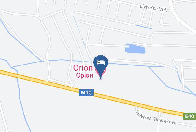 Yavoriv Raion - Orion Hotel Maps