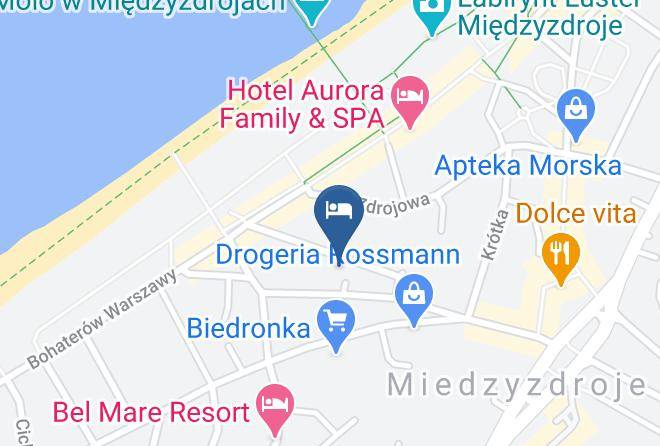 Kamienski - Hotel Orion Miedzyzdroje Maps