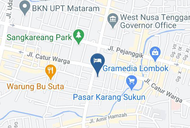 Kota Mataram - Orizatha Hotel Maps