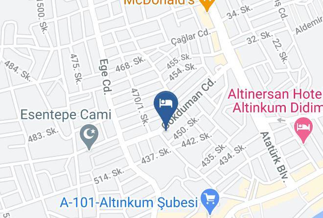 Didim - Orkide Otel Maps