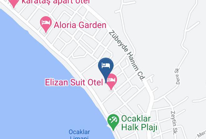 Erdek - Orkinos Liva Otel Maps