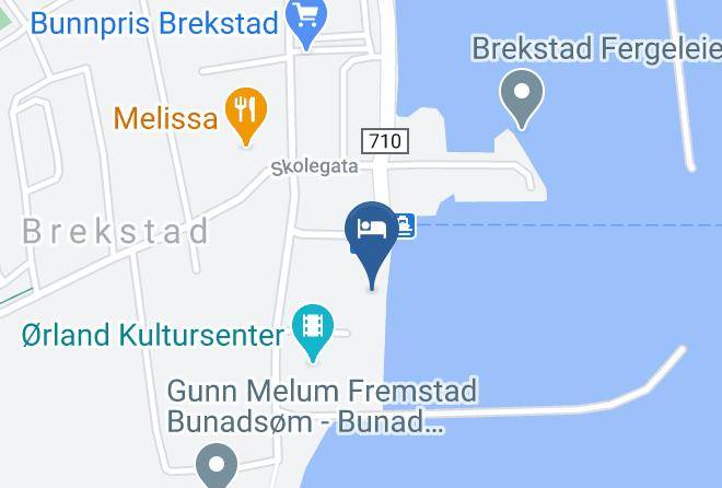 Orland - Orland Kysthotell Maps