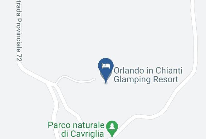 Arezzo - Orlando In Chianti Glamping Resort Maps