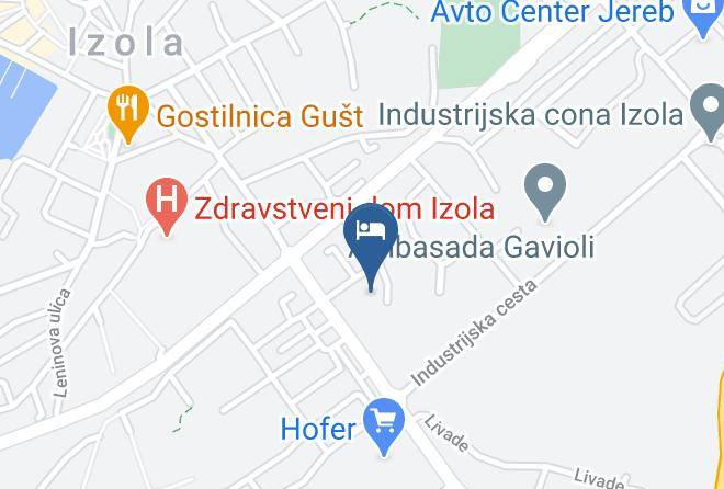 Izola - Orlando Jerman Sobodajalec Maps