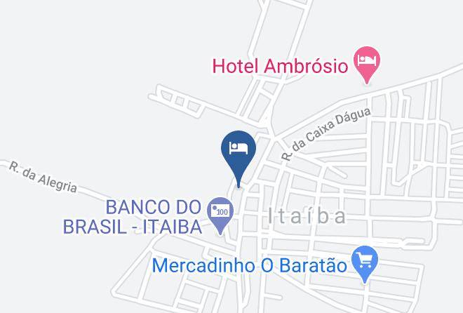 Itaiba - Orlando Lux Hotel Maps
