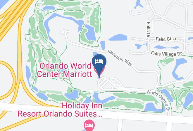 Orlando World Center Marriott Map
