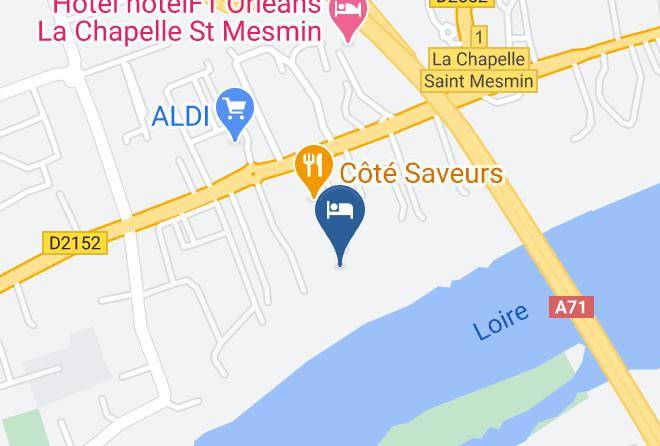 Loiret - Orleans Parc Hotel Maps