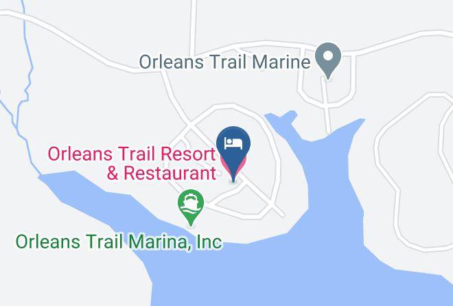 Orleans Trail Resort & Restaurant Map