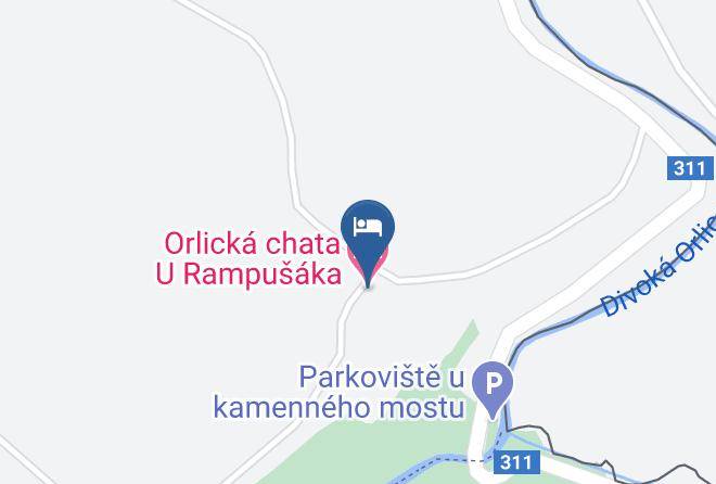Rychnov Nad Kneznou - Orlicka Chata U Rampusaka Maps