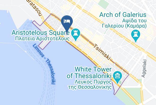 Salonica - Ornament Suites Nilie Hospitality Mgmt Maps