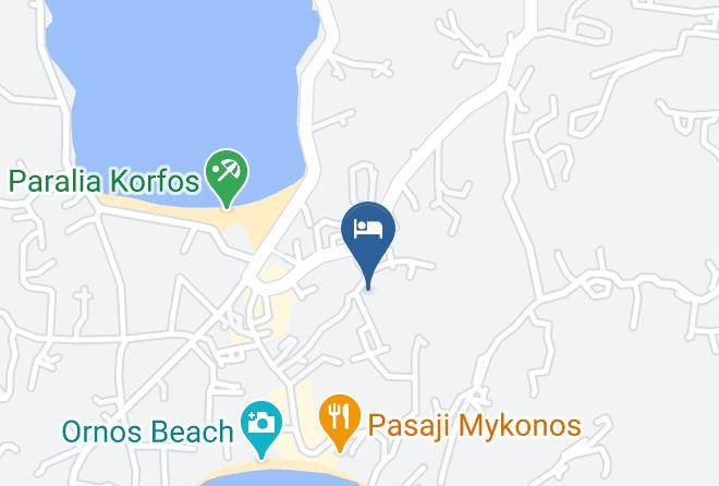 Mykonos - Ornos Suites Maps