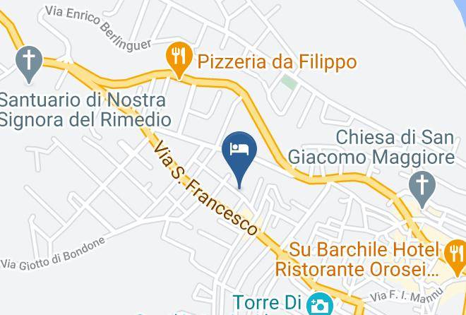 Nuoro - Orosei Home Holidays I Fiori Maps